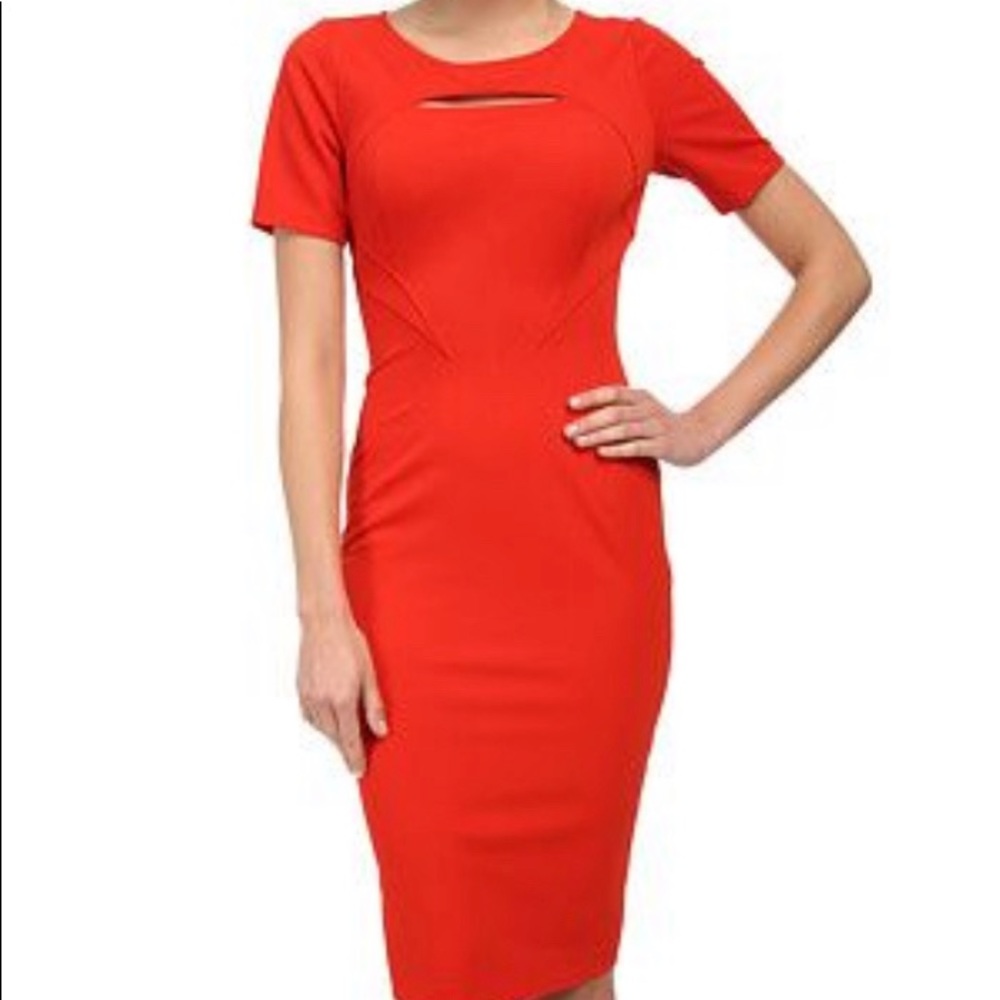 💃Gorgeous red Zac Posen dress 💃